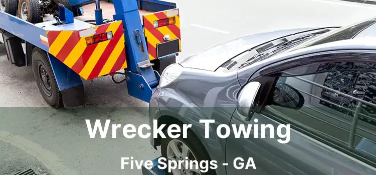 Wrecker Towing Five Springs - GA